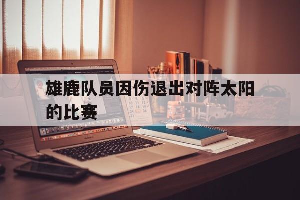 雄鹿队员因伤退出对阵太阳的比赛 雄鹿队员因伤退出对阵太阳的比赛